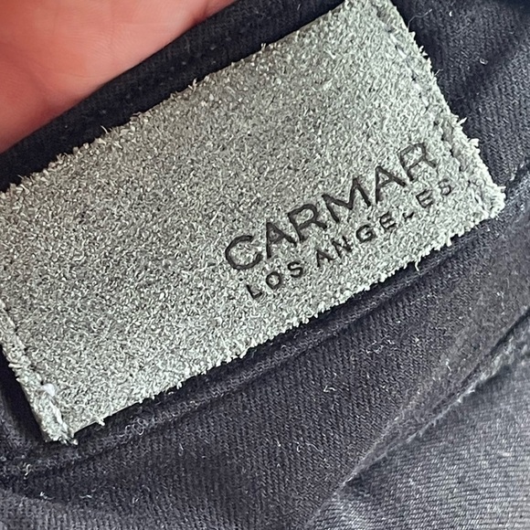 Carmar black distressed knee skinny jeans - Picture 8 of 12